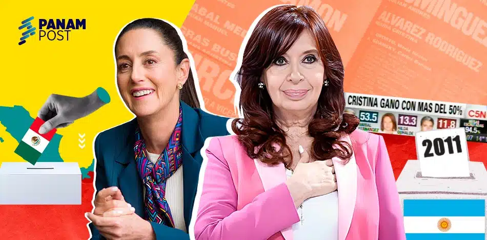 This situation in Mexico, with Sheinbaum at the helm and Andrés Manuel López Obrador in the shadows, recalls CFK's victory in 2011 when she was reelected with 54% of the vote. (PanAm Post)