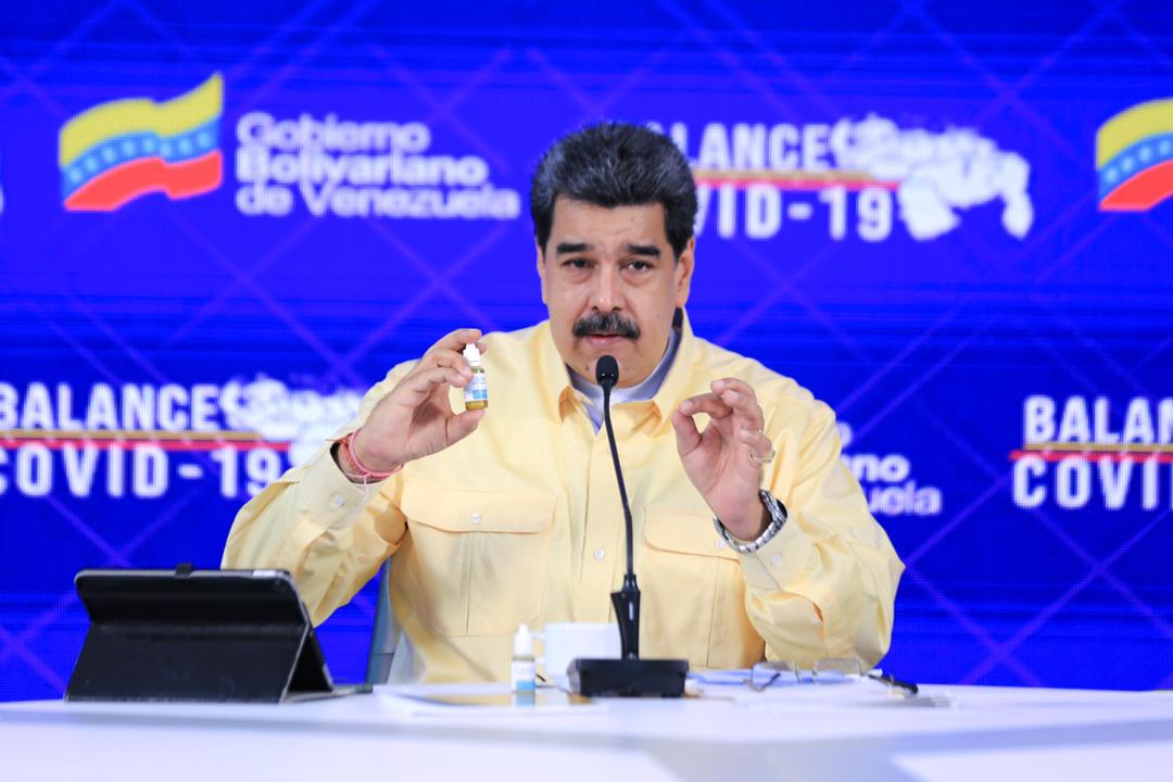 Maduro's "Miracle Drops" Against COVID-19 Pass Twitter's Filter