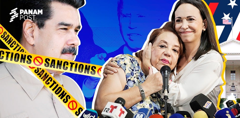Nicolás Maduro couldn't evade continued sanctions from the United States after maintaining the unconstitutional disqualification preventing María Corina Machado from being a candidate and blocking the registration of Corina Yoris, the chosen representative from the opposition primaries.